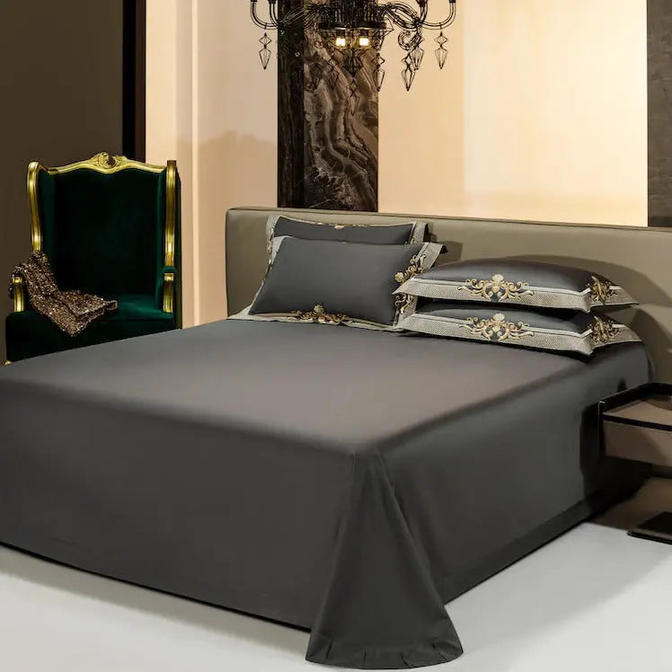 Cleopatra's Dream | Egyptian Cotton Bed Sheets with 1000 TC | Soft and Durable for Luxurious Sleep 0