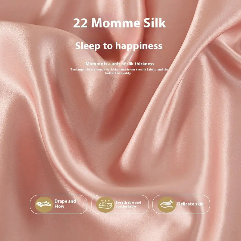 25 Momme Pure Mulberry Silk Pillowcase Pair mexorr