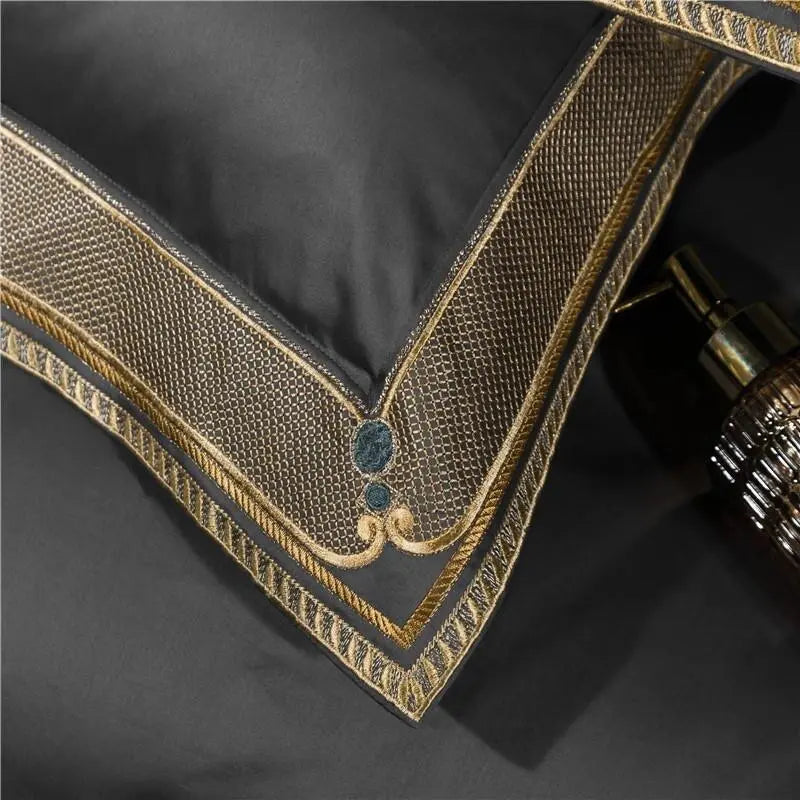 Elegance Collection | King Size Duvet Cover Set with 1000TC Egyptian Cotton | Luxurious Bedding for Ultimate Comfort 5