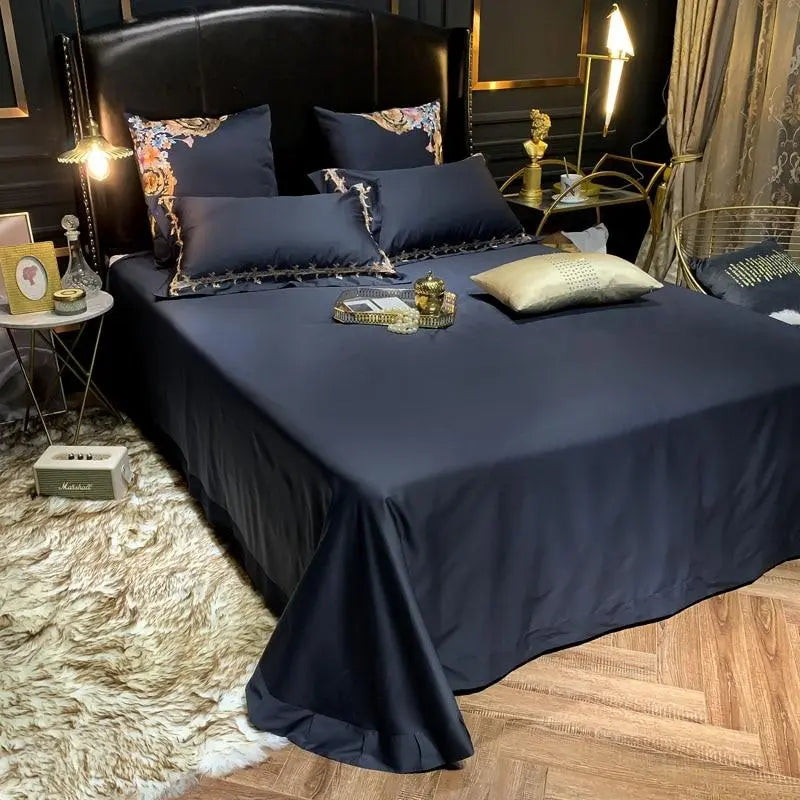 Elegant Egyptian Cotton Bedding Set with Luxurious Embroidery | Comfort and Style for Your Bedroom 6