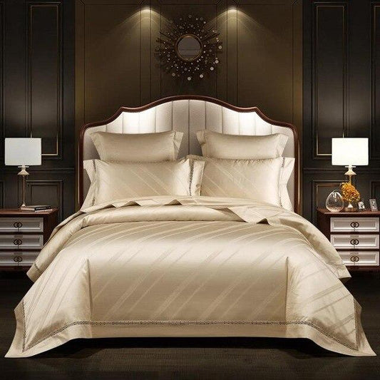 Eliana Collection | King Size Duvet Cover Set with 1000 TC Softness | Elegant Design for Luxurious Comfort 0