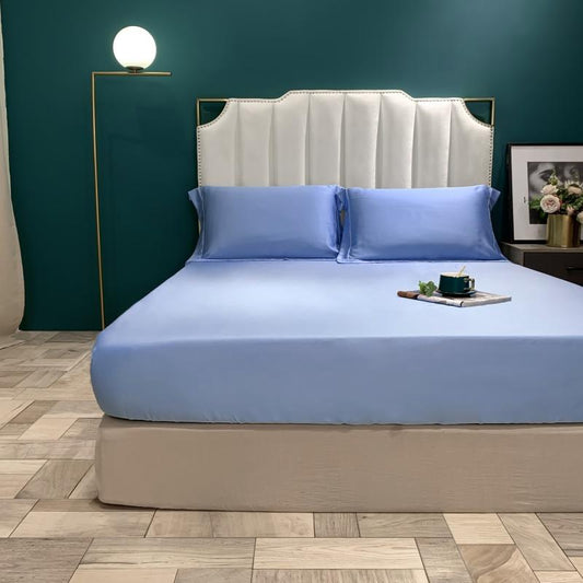 Eucalyptus Lyocell | 3-Piece Sheet Set with Temperature Regulation | Soft & Hypoallergenic for Ultimate Comfort 0