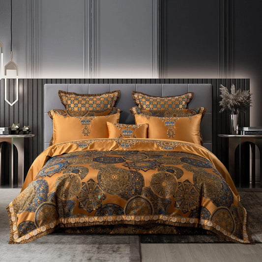 Giallamoré | Luxury Bedding Set with Egyptian Cotton Sheets & Elegant Embroidery | Ultimate Comfort for a Stylish Bedroom 0