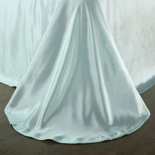 Luxurious Silk Bed Sheet | 25 Momme Mulberry Silk for Ultimate Comfort 0