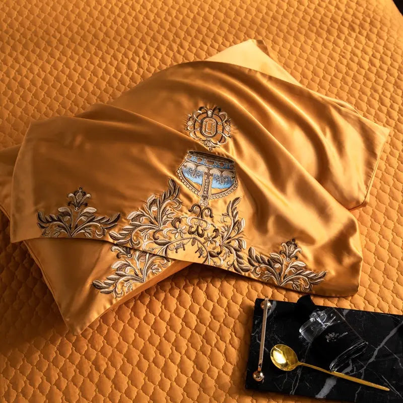 Luxury Cotton Duvet Cover Set with 600 Thread Count | Elegant Bedding for Ultimate Comfort 3