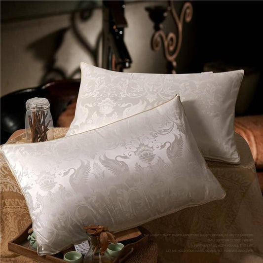 Venezia | Goose Down Pillow with Hygienic Lyocell Cover | Luxurious Comfort for Restful Sleep 0