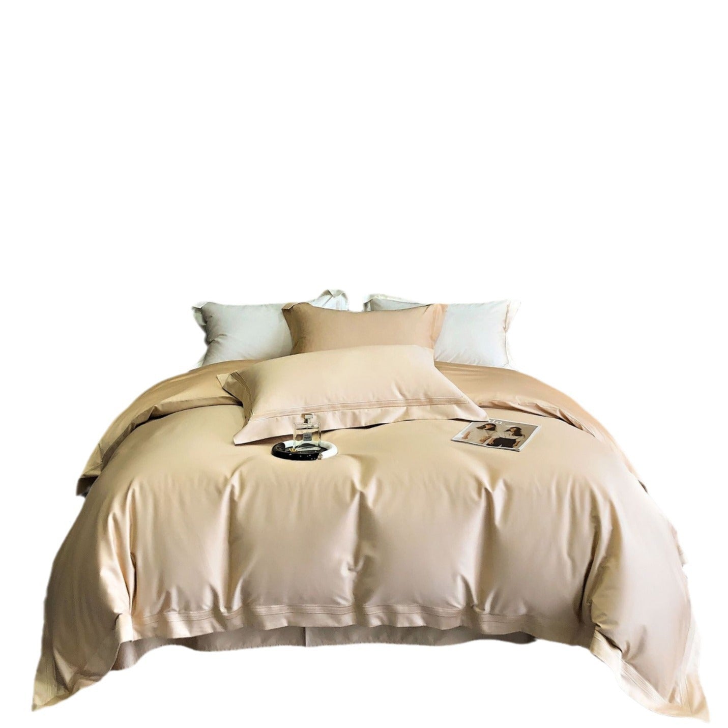 Pure Cotton Embroidered Four-Piece Bedding Set